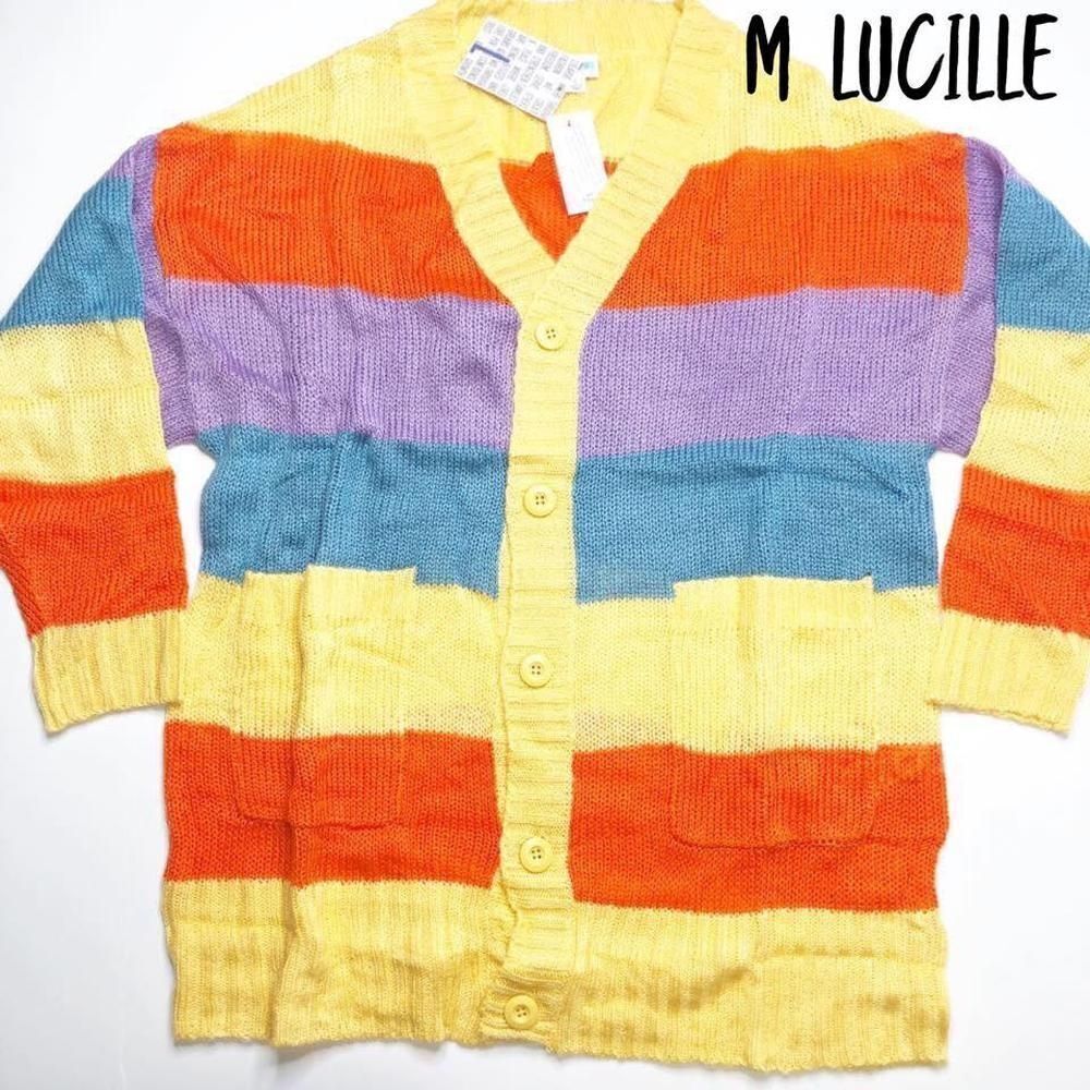LuLaRoe Lucille Cardigan Medium NWT